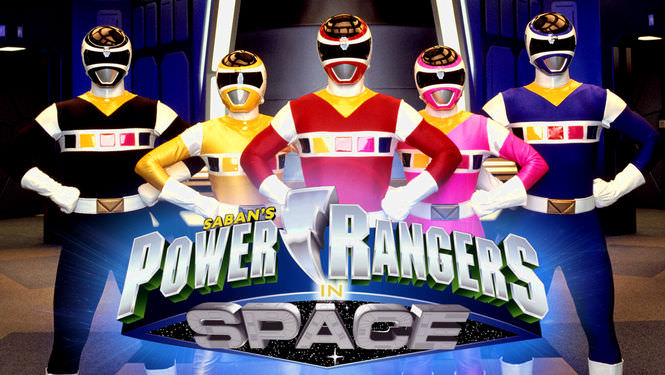 Power Rangers in Space poster