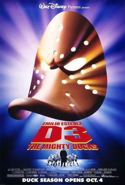D3 The Mighty Ducks  poster
