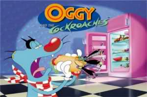 Oggy and the Cockroaches poster