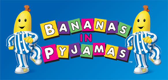 Bananas in Pyjamas poster