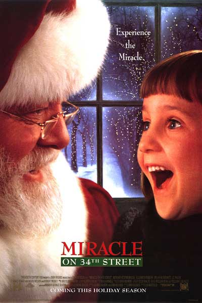 Miracle on 34th Street  poster