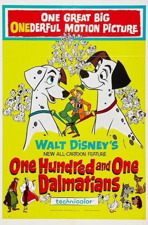 101 Dalmatians poster