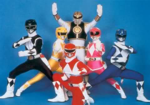 The Mighty Morphin' Power Rangers poster