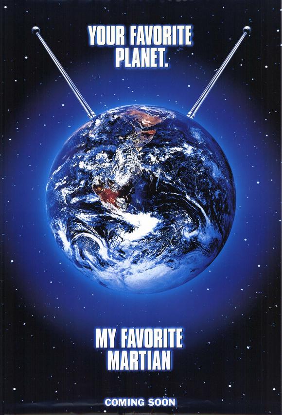 My Favorite Martian poster