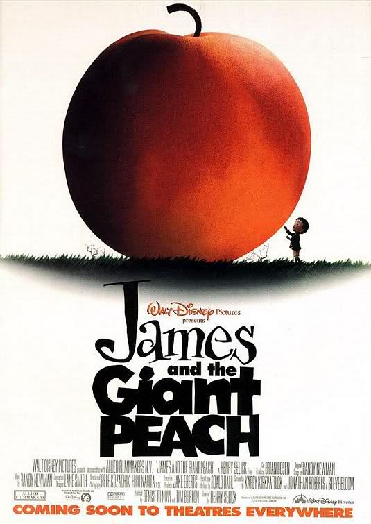 James and the Giant Peach poster