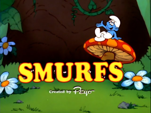 The Smurfs poster