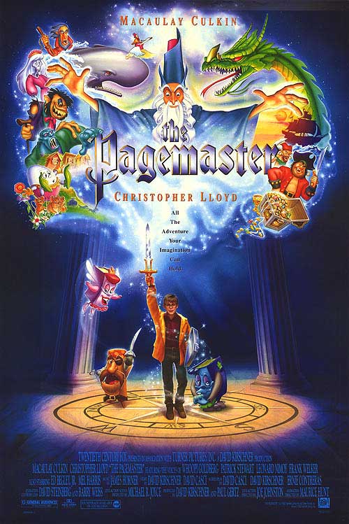 The Pagemaster poster