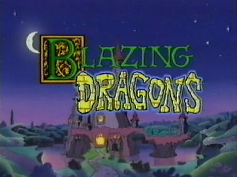Blazing Dragons poster