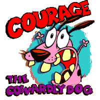 Courage The Cowardly Dog poster
